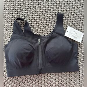 Zyia Front Access Zipper Bra NWT